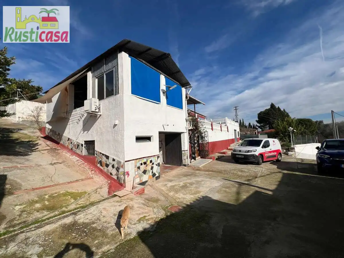 Vista exterior de Casa o chalet en venta en Espeluy con Aire acondicionado, Jardín privado y Terraza