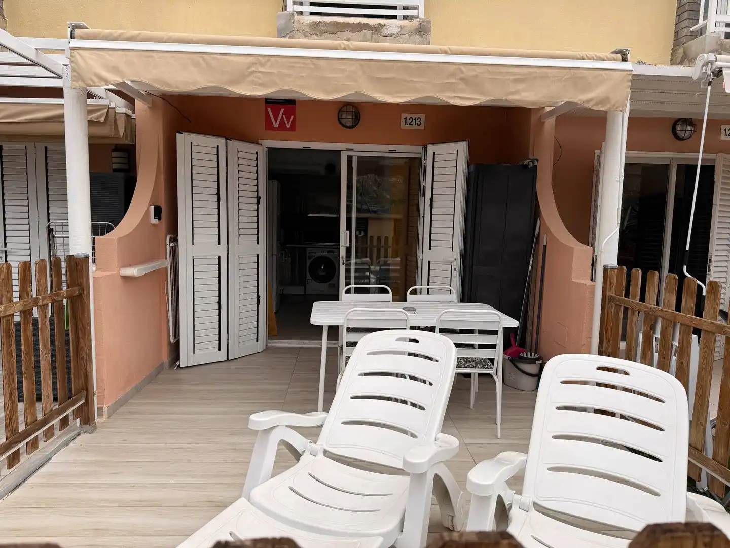 Terraza de Dúplex en venta en San Bartolomé de Tirajana con Jardín privado, Terraza y Amueblado