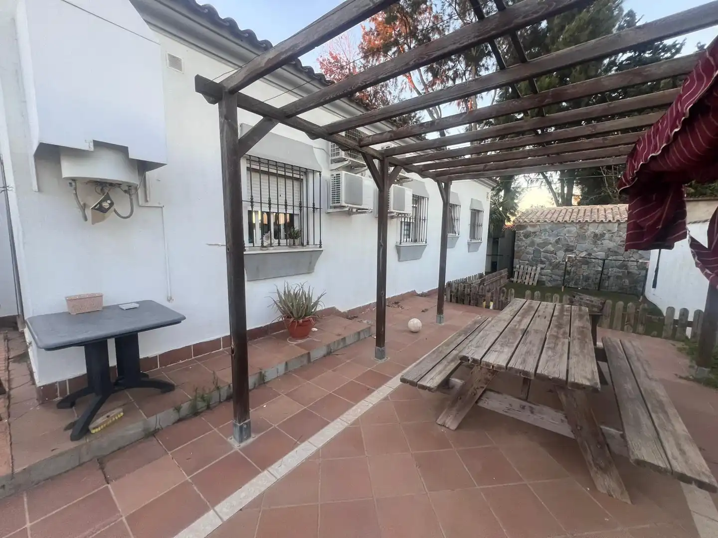 Terrace of Houses for sale in Chiclana de la Frontera  with Air Conditioner, Private garden and Swimming Pool