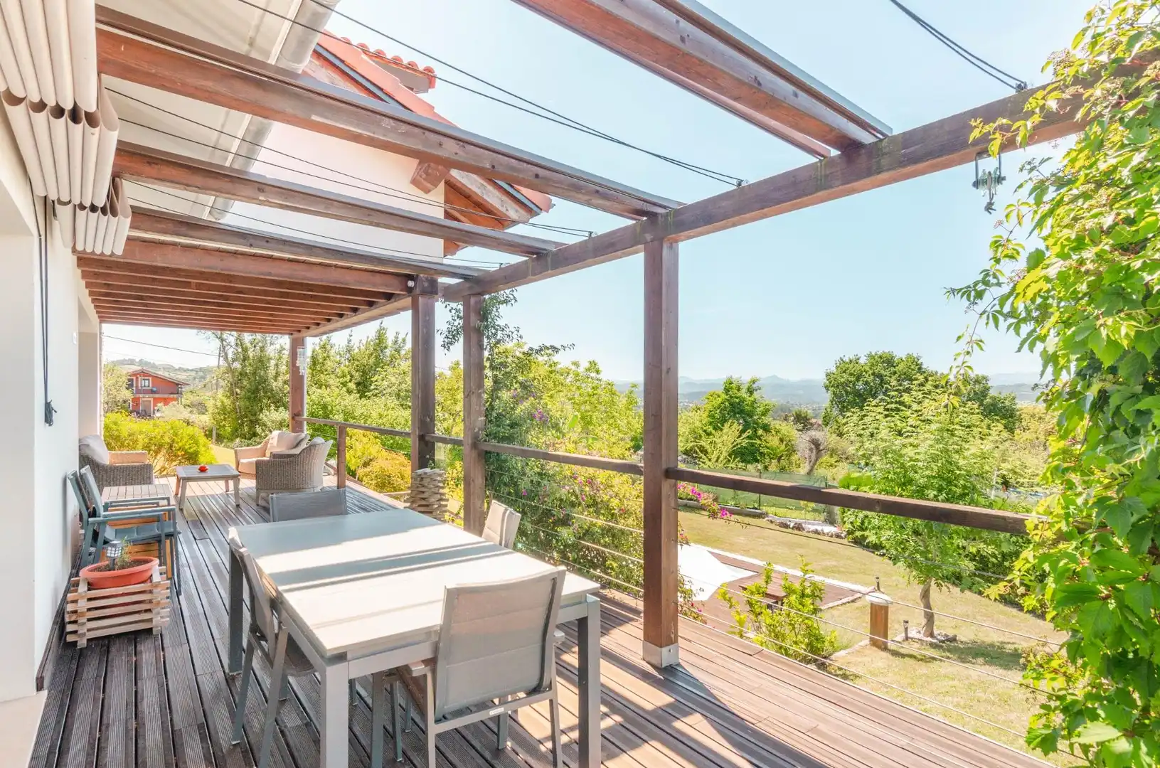 Terraza de Casa o chalet en venta en Siero con Aire acondicionado, Calefacción y Jardín privado