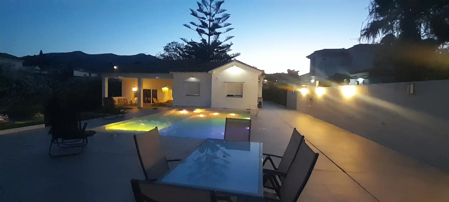 Swimming pool of Houses for sale in Málaga  with Air Conditioner, Heating and Private garden