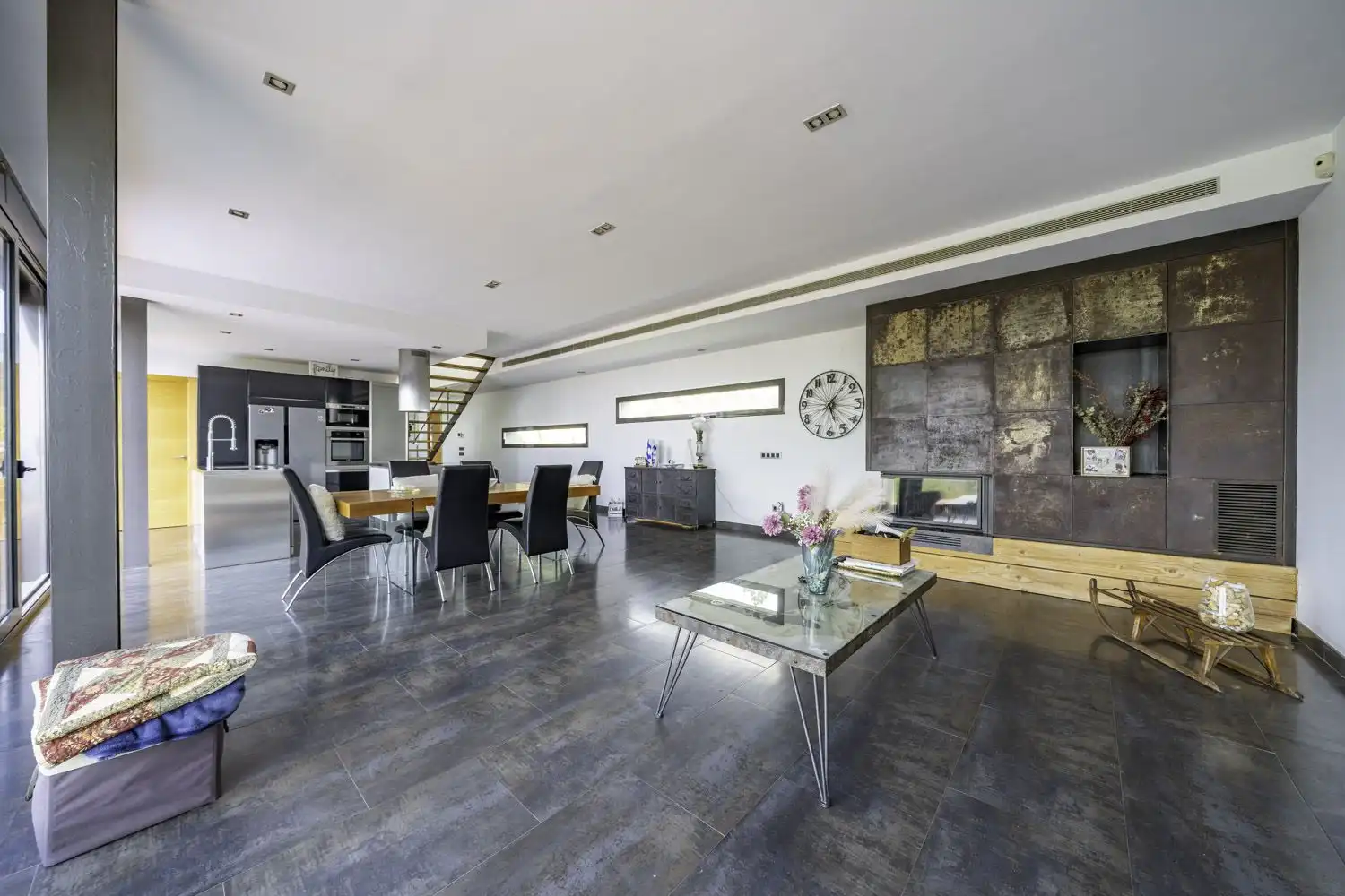 Sala de estar de Casa o chalet en venta en Lloret de Mar con Calefacción, Terraza y Trastero