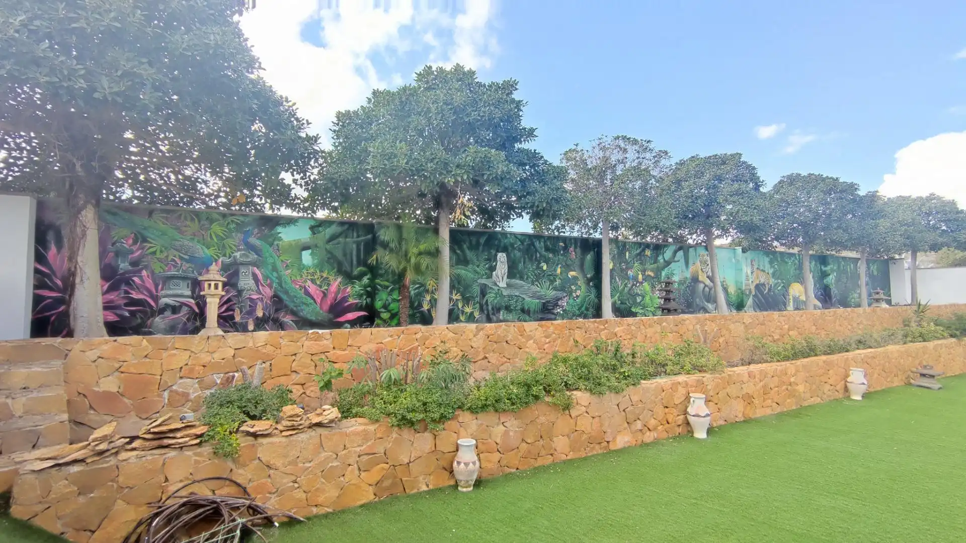 Jardín de Casa o chalet en venta en Mutxamel con Aire acondicionado, Calefacción y Jardín privado