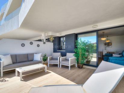 Terrace of Flat for sale in Estepona  with Air Conditioner, Terrace and Swimming Pool
