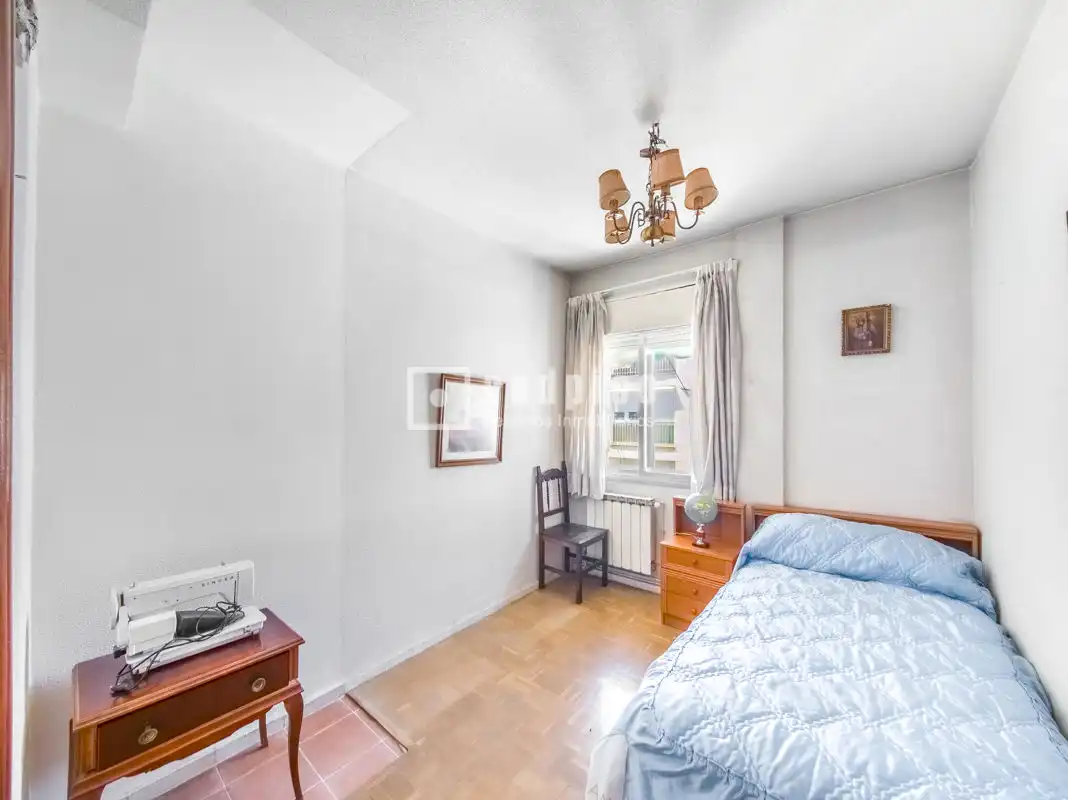 Bedroom of Flat for sale in Madrid  with Heating and Terrace