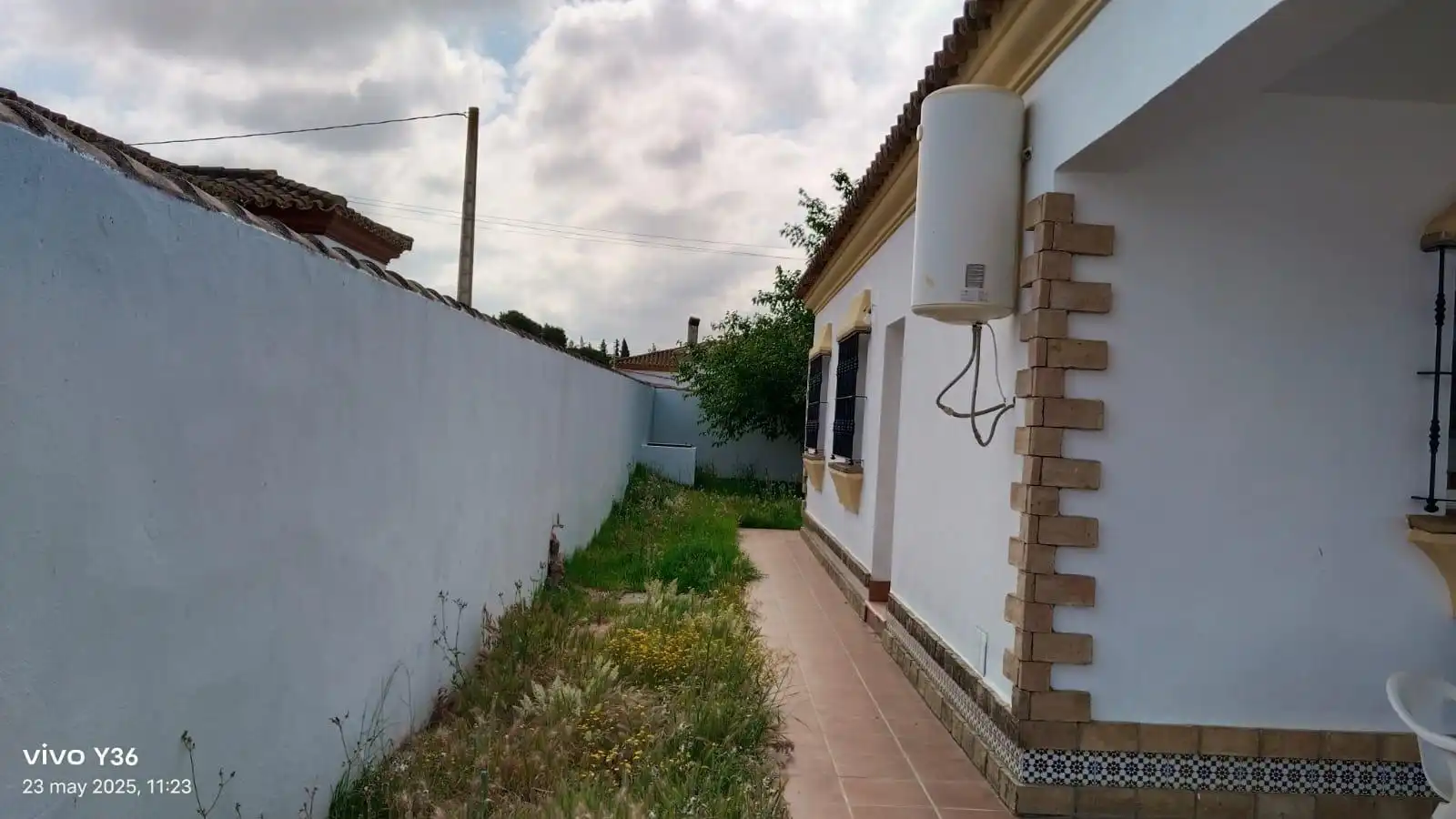 Vista exterior de Casa o chalet en venta en Chiclana de la Frontera con Jardín privado y Piscina comunitaria