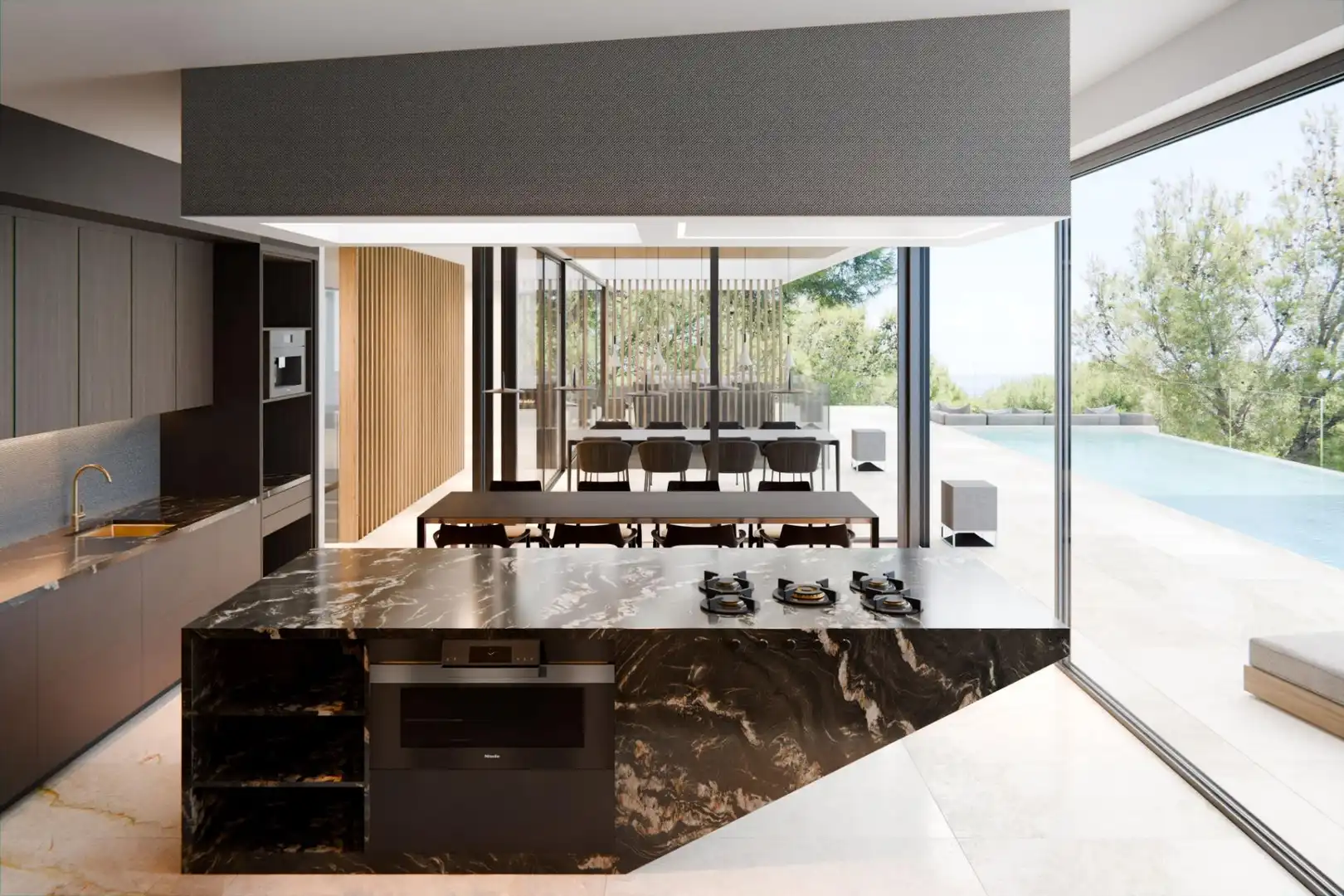 Cocina de Casa o chalet en venta en Calvià con Aire acondicionado, Calefacción y Jardín privado