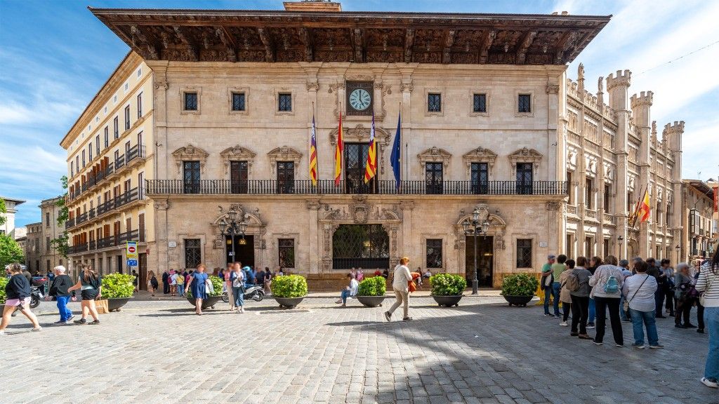 Vista exterior de Apartament de lloguer en  Palma de Mallorca amb Calefacció i Traster
