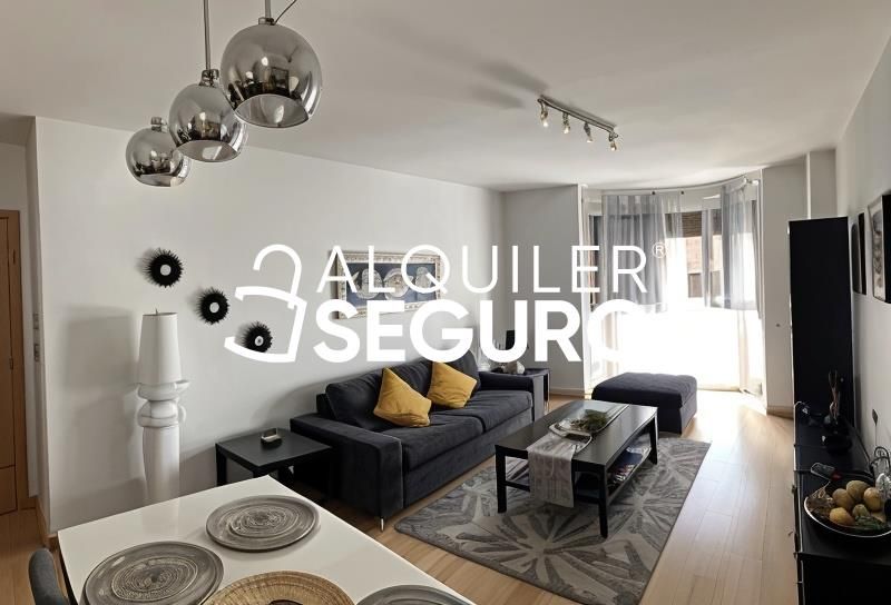 Living room of Flat to rent in Torrejón de Ardoz  with Heating and Furnished