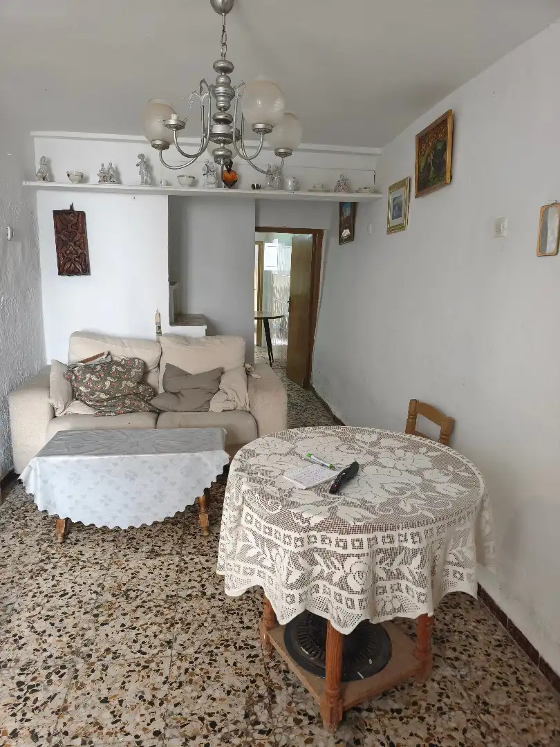 Sala de estar de Casa o chalet de alquiler en Sedella con Terraza, Amueblado y Horno