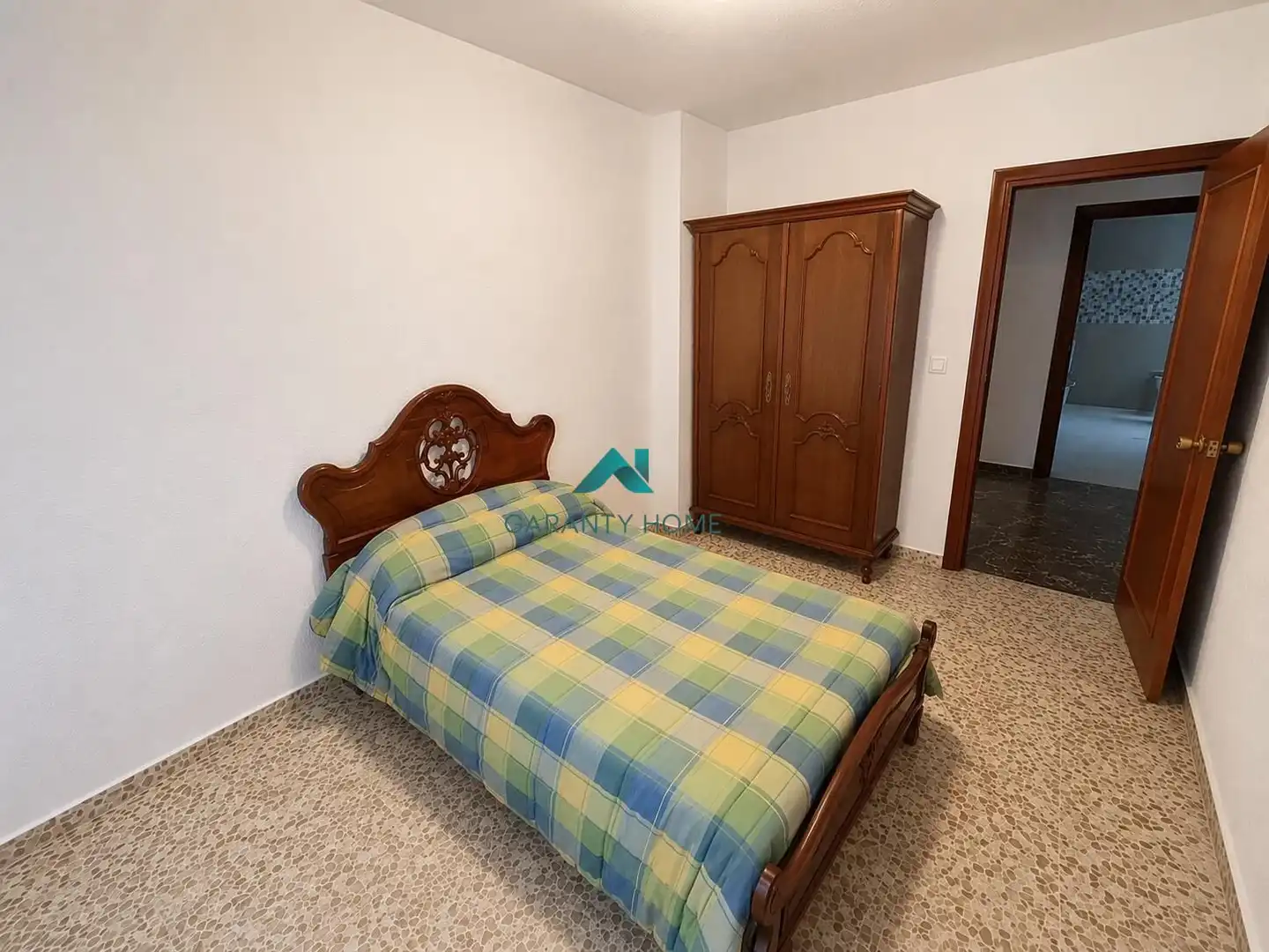 Bedroom of Flat for sale in Jaén  with Storage room, Furnished and Balcony