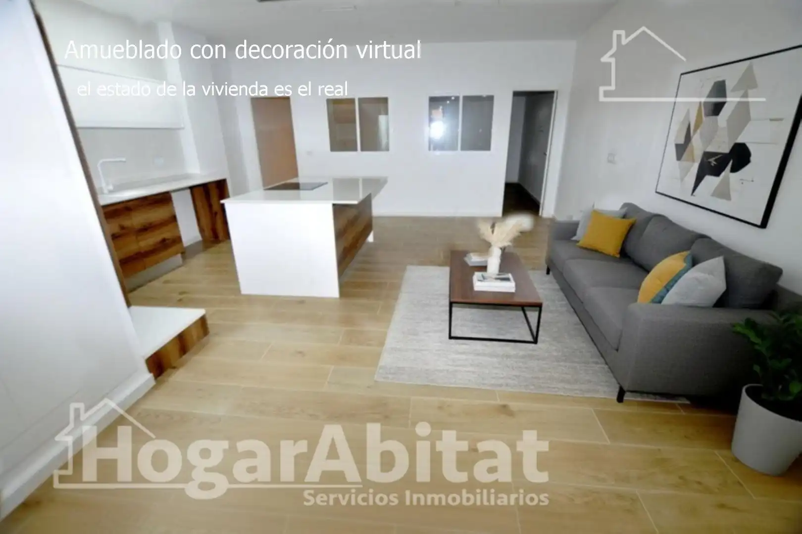 Living room of Flat for sale in Bonrepòs i Mirambell  with Air Conditioner