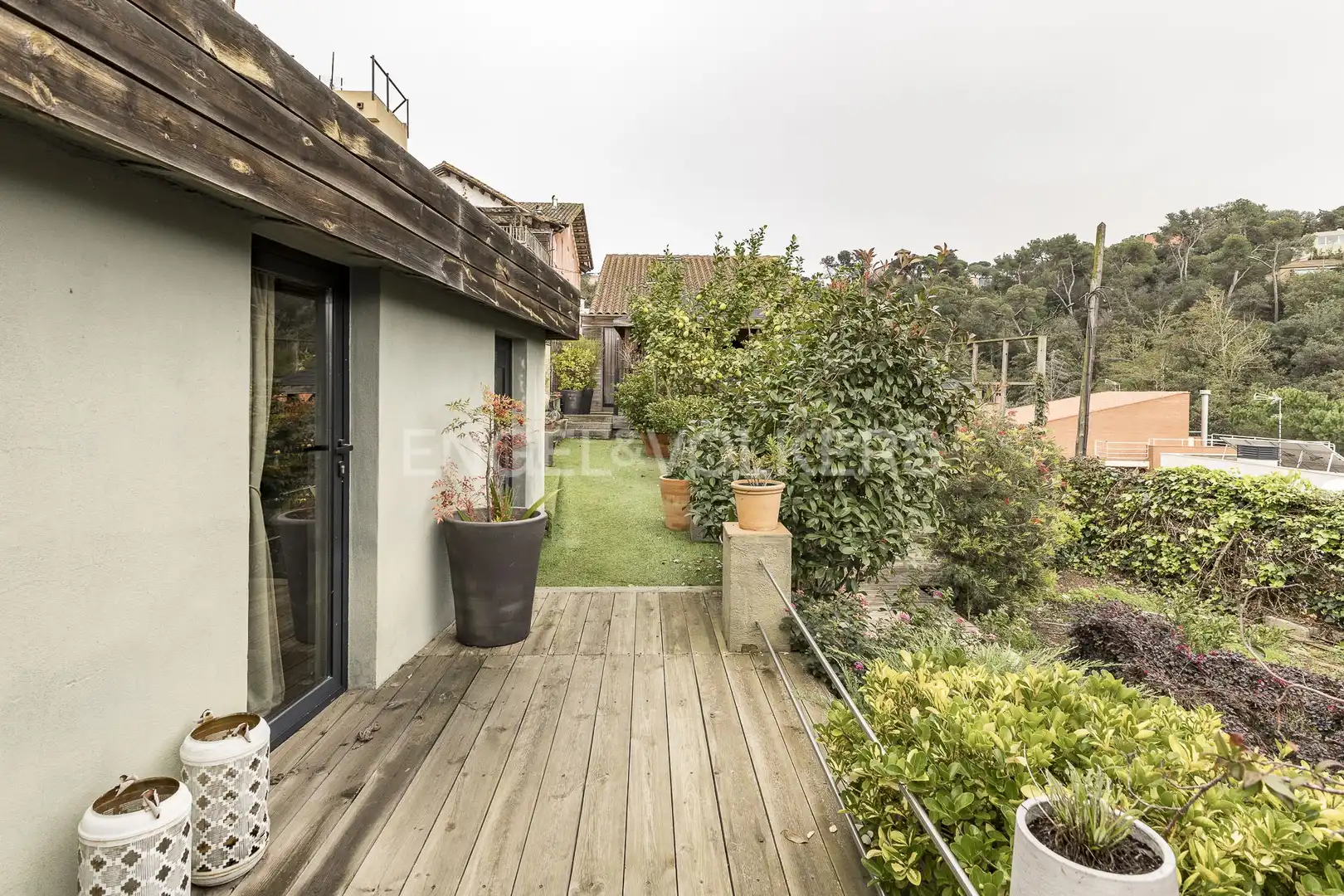 Terraza de Casa o chalet en venta en Barcelona con Aire acondicionado, Calefacción y Jardín privado