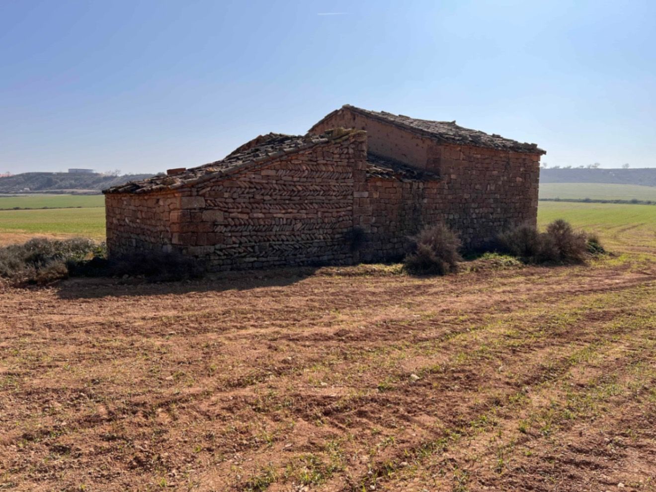 Vista exterior de Finca rústica en venta en Ontiñena