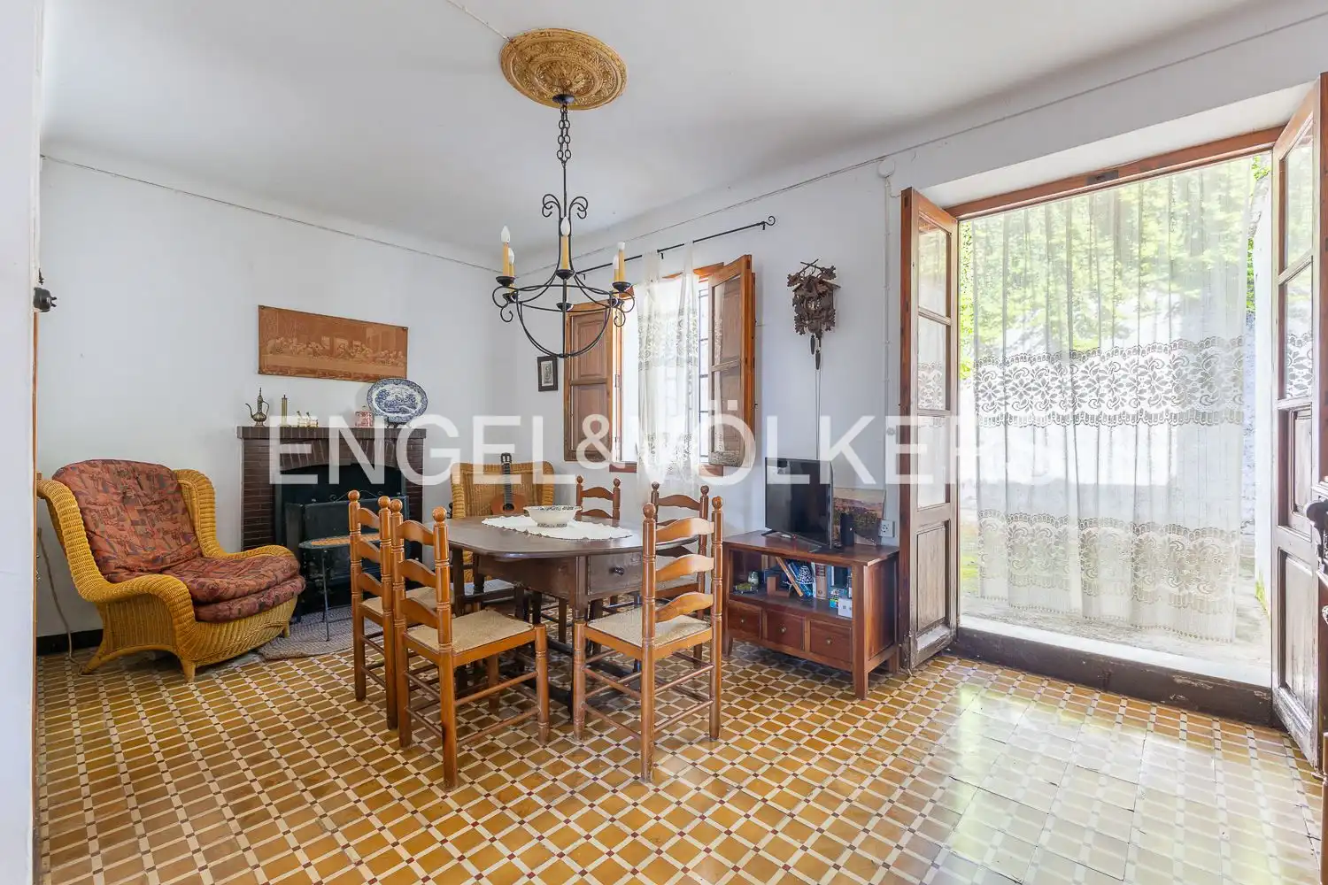 Comedor de Finca rústica en venta en Pego, Alicante