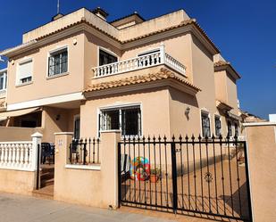 Exterior view of Single-family semi-detached for sale in Pilar de la Horadada  with Terrace