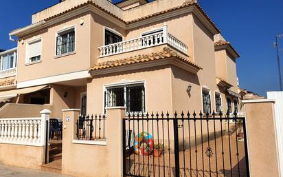 Exterior view of Single-family semi-detached for sale in Pilar de la Horadada  with Terrace