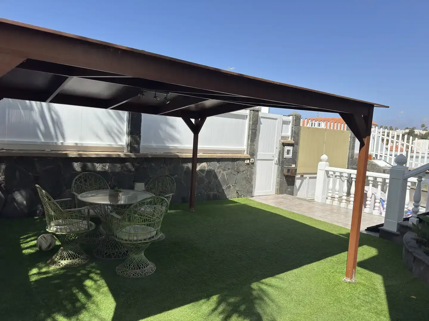 Terrassa de Casa o xalet en venda en San Bartolomé de Tirajana amb Aire condicionat
