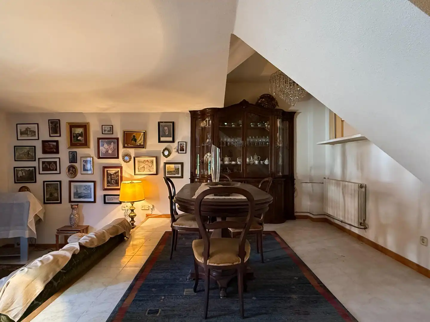 Comedor de Casa adosada en venta en Guadalajara con Calefacción, Terraza y Amueblado
