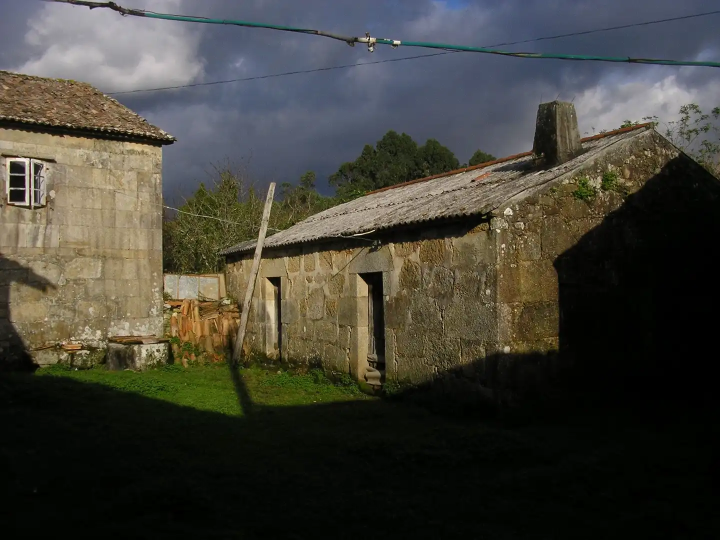 Vista exterior de Casa o xalet en venda en Boiro
