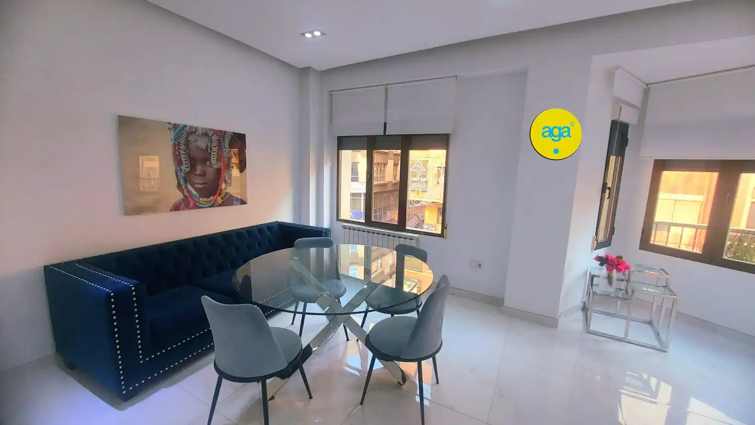 Exterior view of Flat for rent in Jaén  with Air Conditioner, Heating and Furnished