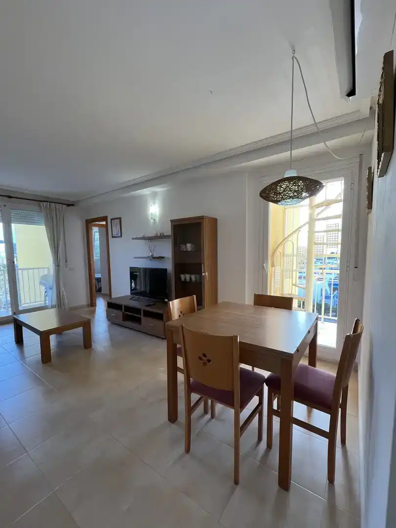 Sala d'estar de Pis en venda en Sant Josep de sa Talaia amb Aire condicionat, Piscina i Balcó