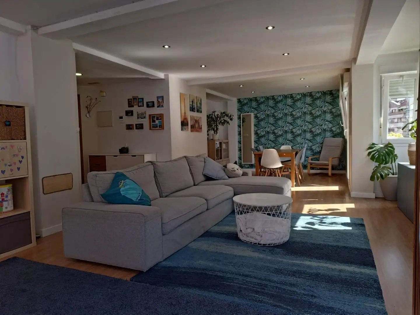 Sala de estar de Piso en venta en Vilagarcía de Arousa con Terraza, Amueblado y Balcón