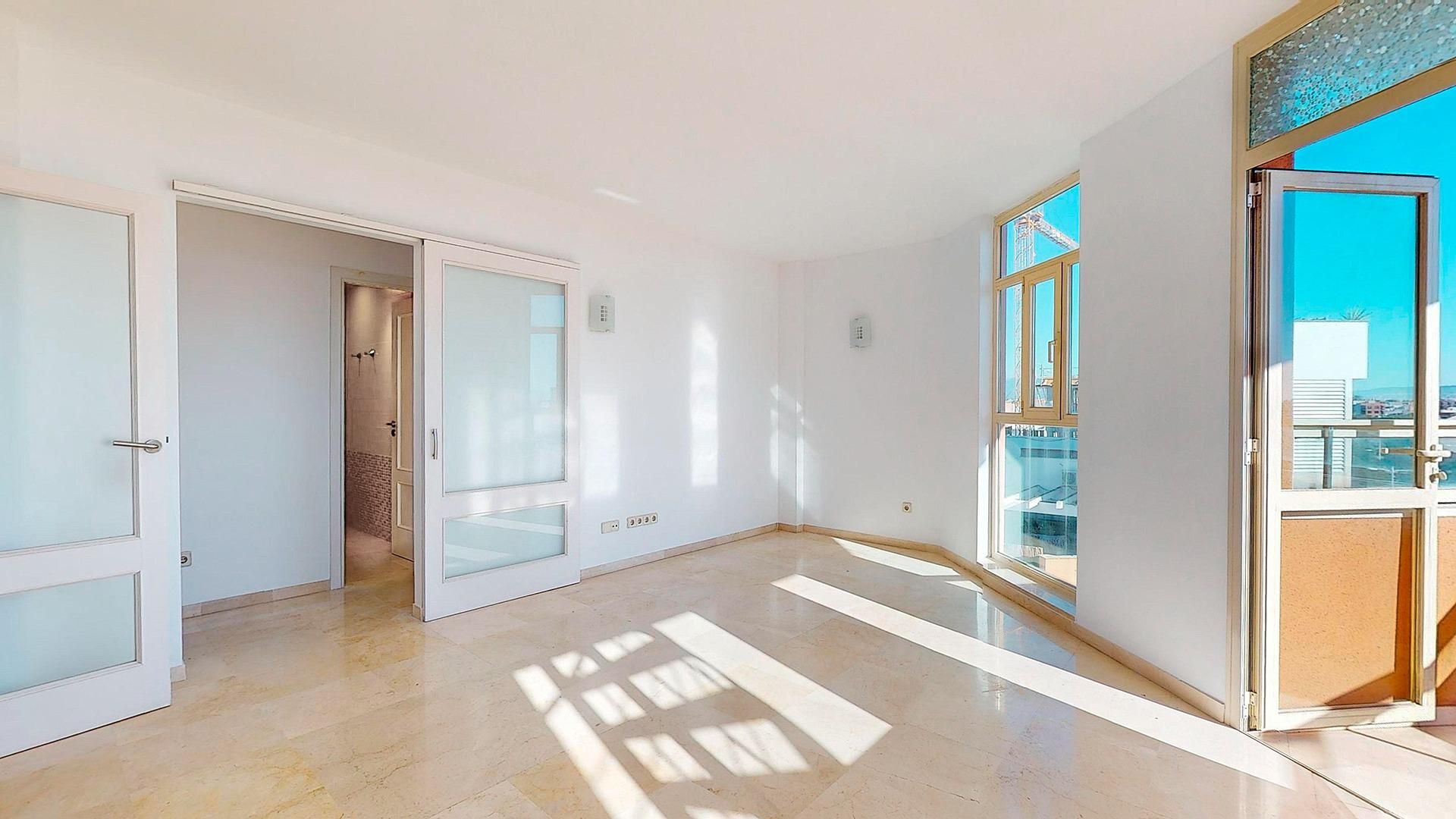 Living room of Attic to rent in  Palma de Mallorca  with Air Conditioner, Heating and Terrace