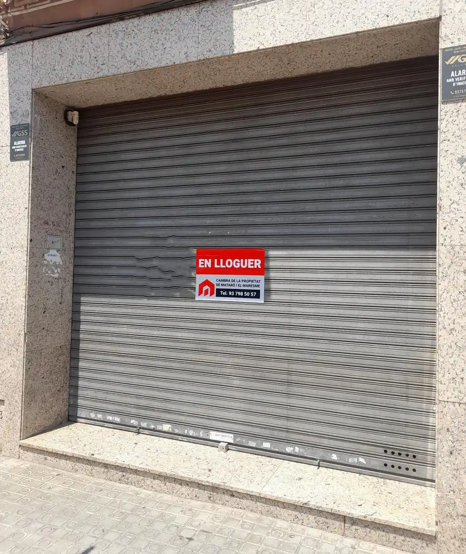 Local de lloguer en Mataró amb Aire condicionat