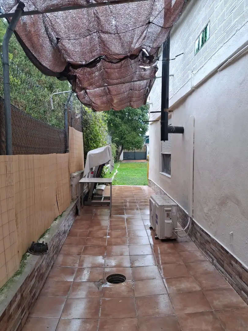 Terraza de Casa o chalet en venta en Castilleja de la Cuesta con Aire acondicionado, Calefacción y Jardín privado