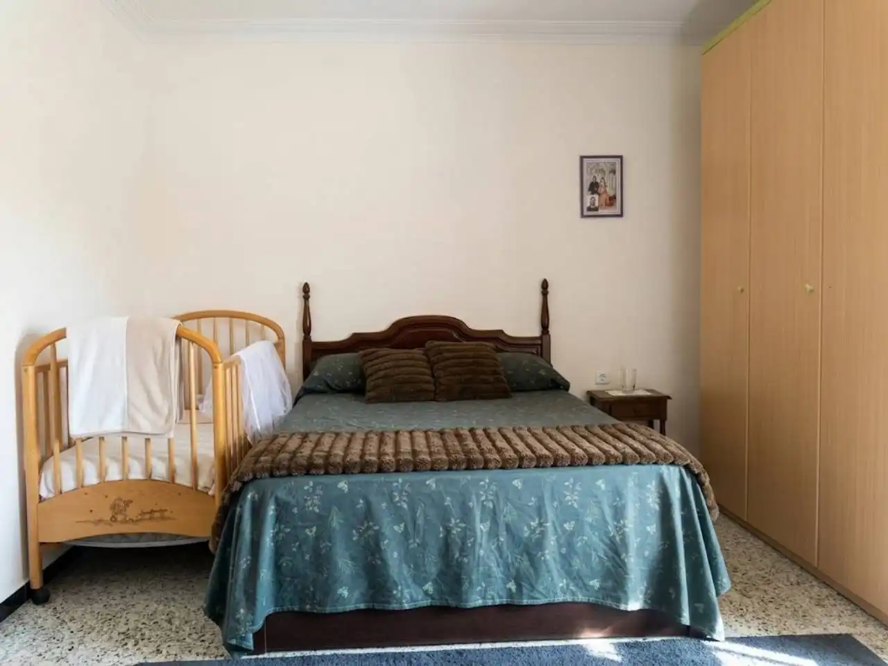 Bedroom of Flat for sale in Sant Joan de Vilatorrada  with Heating, Parquet flooring and Terrace