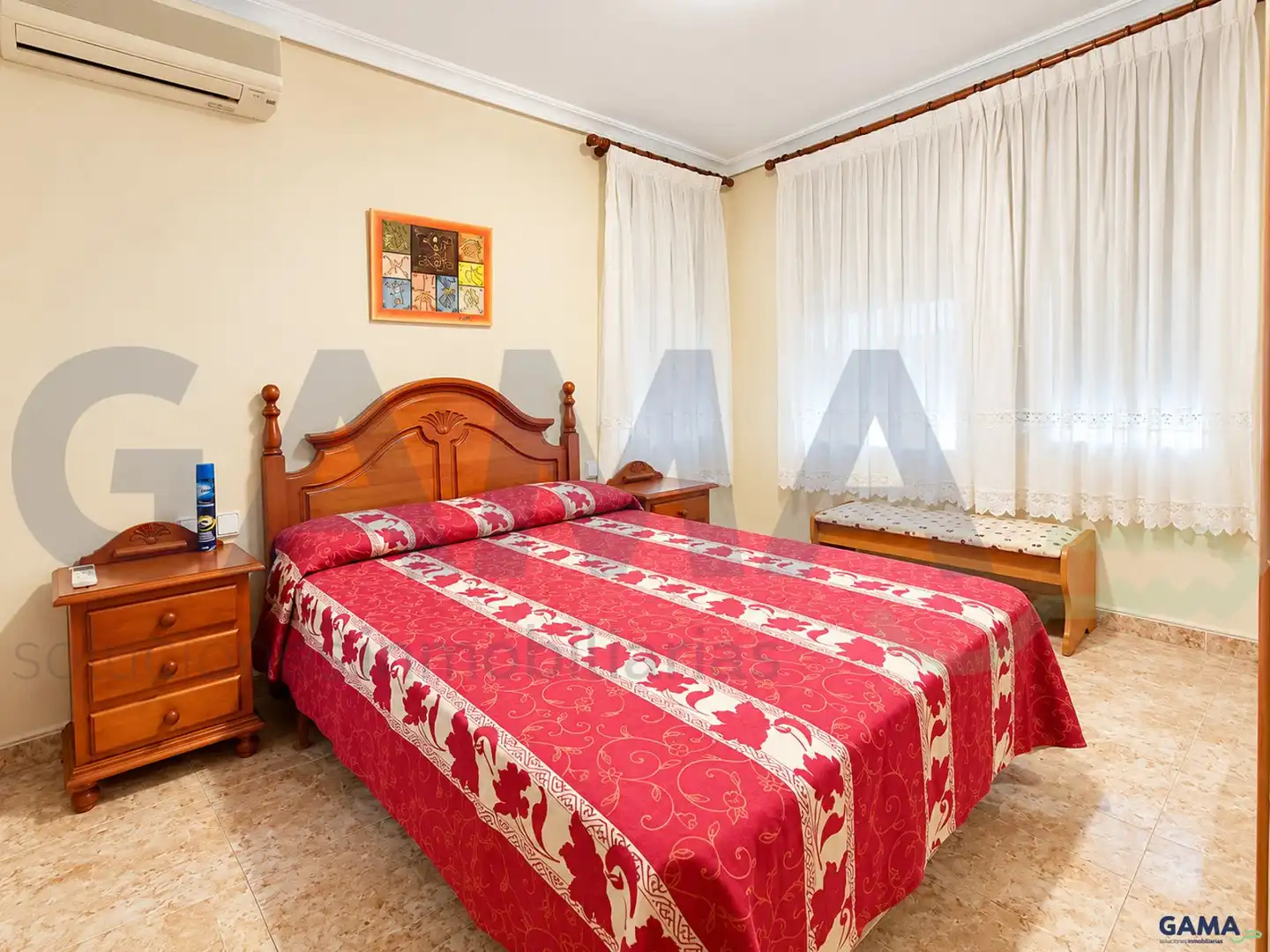Bedroom of Houses for sale in Alzira  with Air Conditioner and Swimming Pool