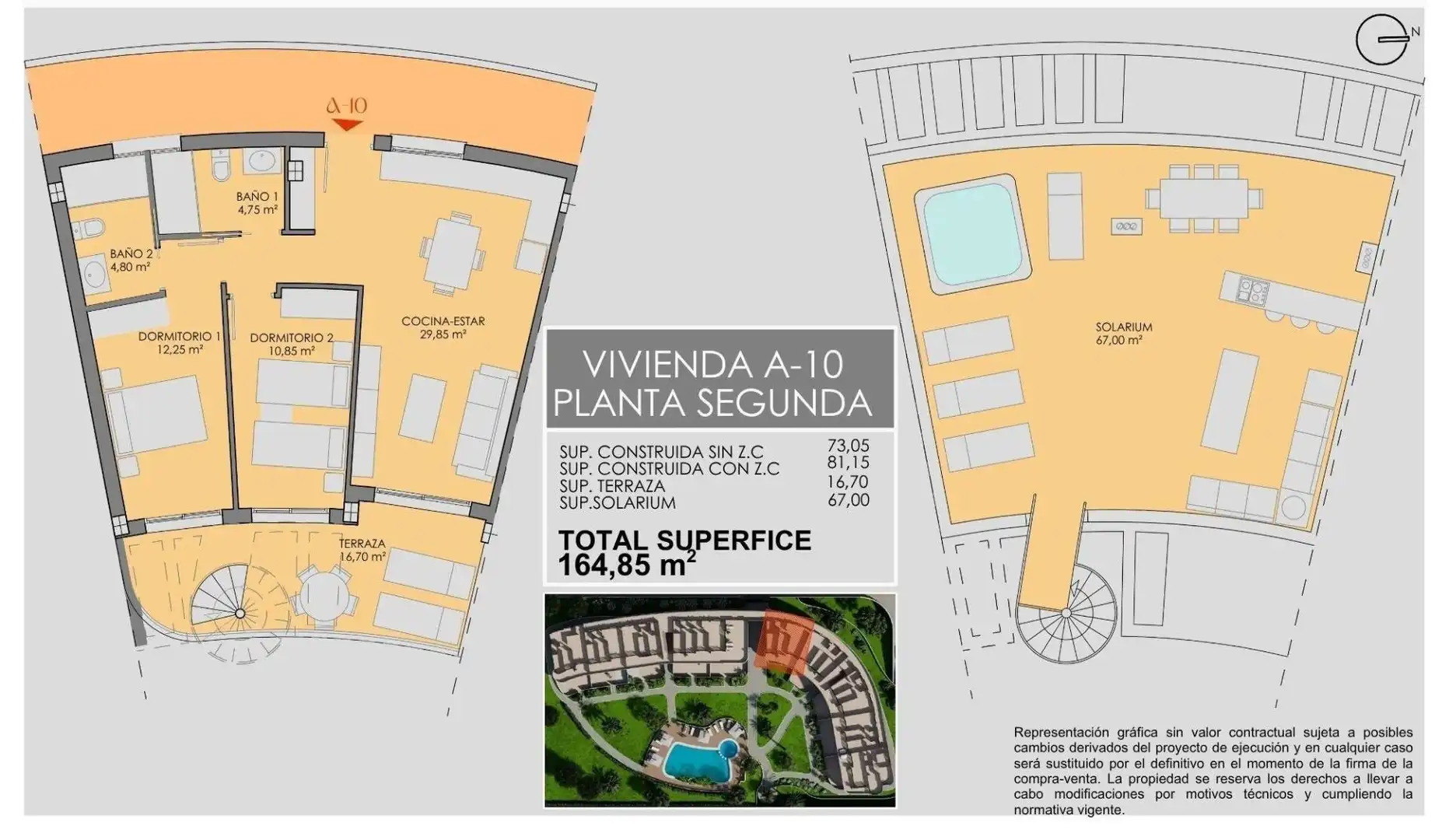 Attique avec piscine à vendre à N/A, imagen 24