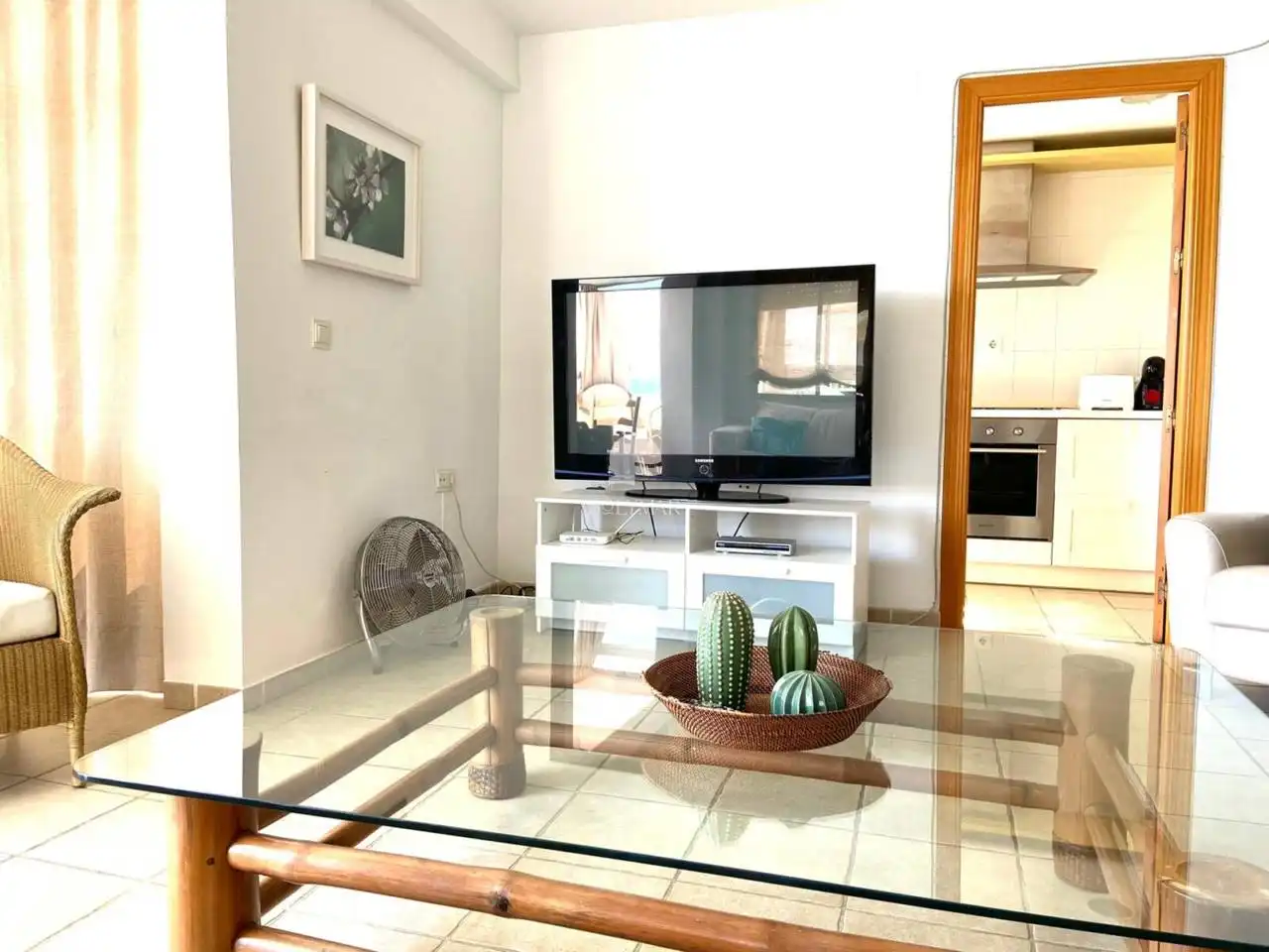 Living room of Flat for rent in Vélez-Málaga  with Air Conditioner, Terrace and Furnished