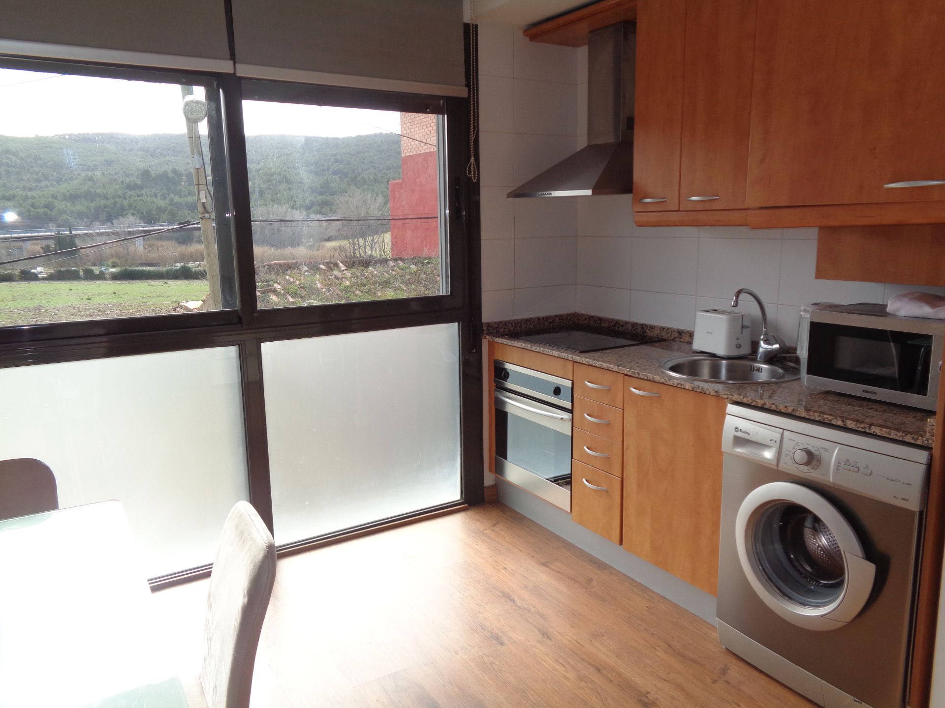 Cuina de Pis en venda en Vilanova del Camí amb Aire condicionat, Parquet i Moblat