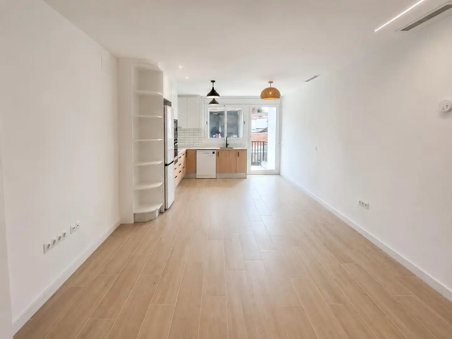 Kitchen of Flat for sale in Sabadell  with Parquet flooring and Terrace