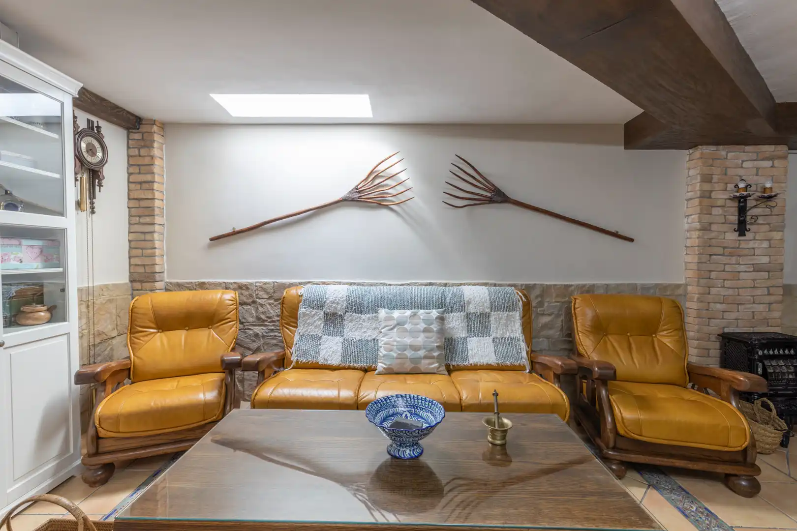 Sala de estar de Casa adosada en venta en Maracena con Amueblado