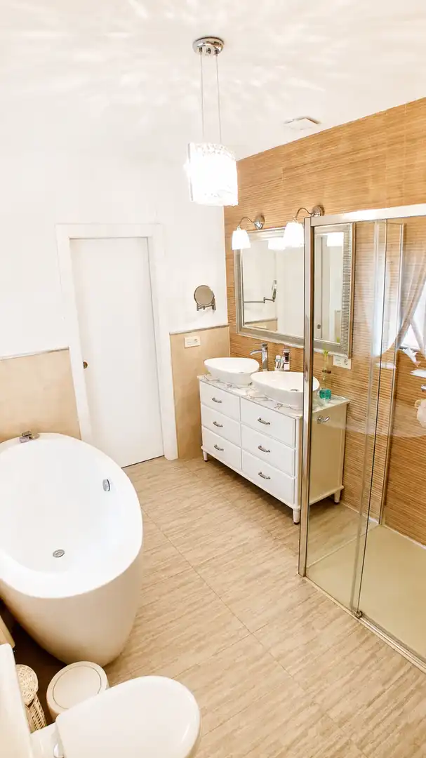 Baño de Casa o chalet en venta en Villamanín con Aire acondicionado, Calefacción y Jardín privado