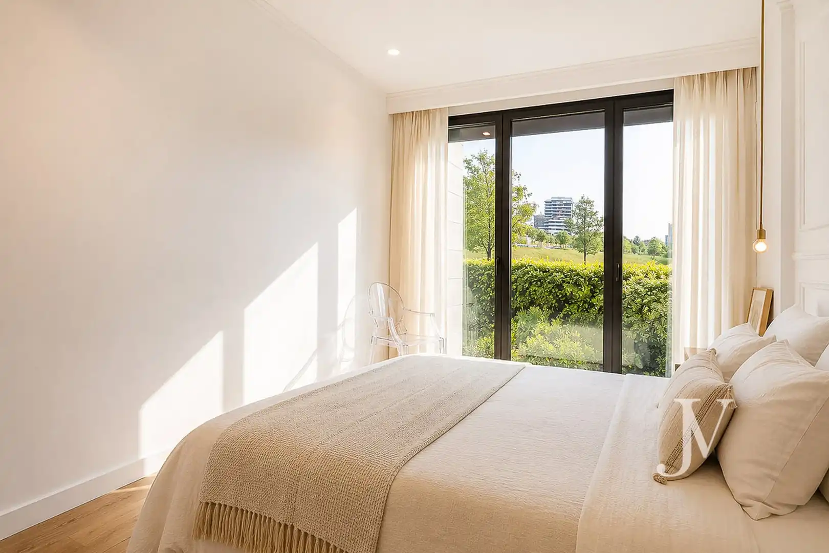 Bedroom of Duplexes for sale in Madrid  with Air Conditioner, Heating and Private garden
