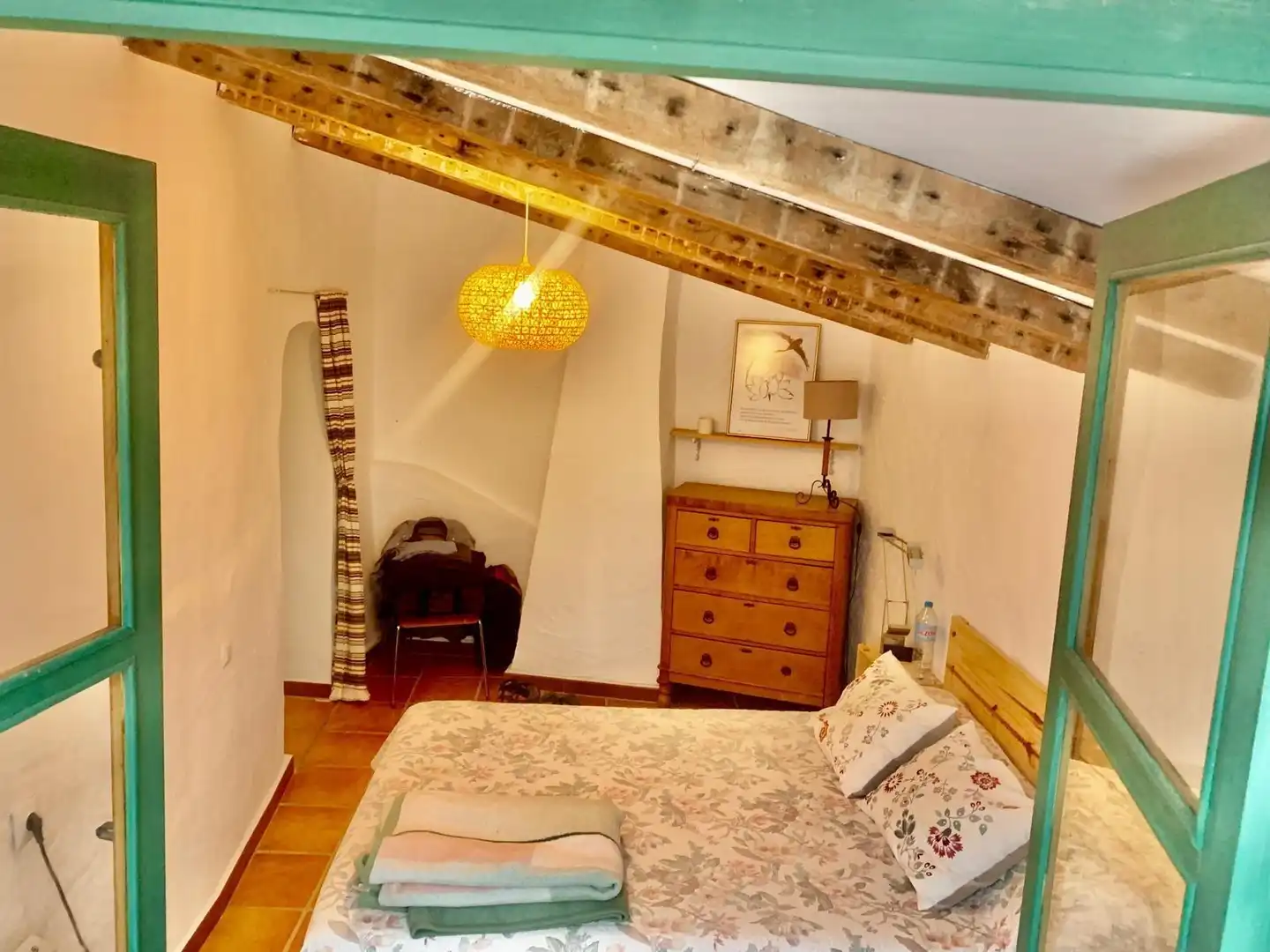 Bedroom of Detached homes for sale in Alcaucín  with Terrace, Storage room and Furnished