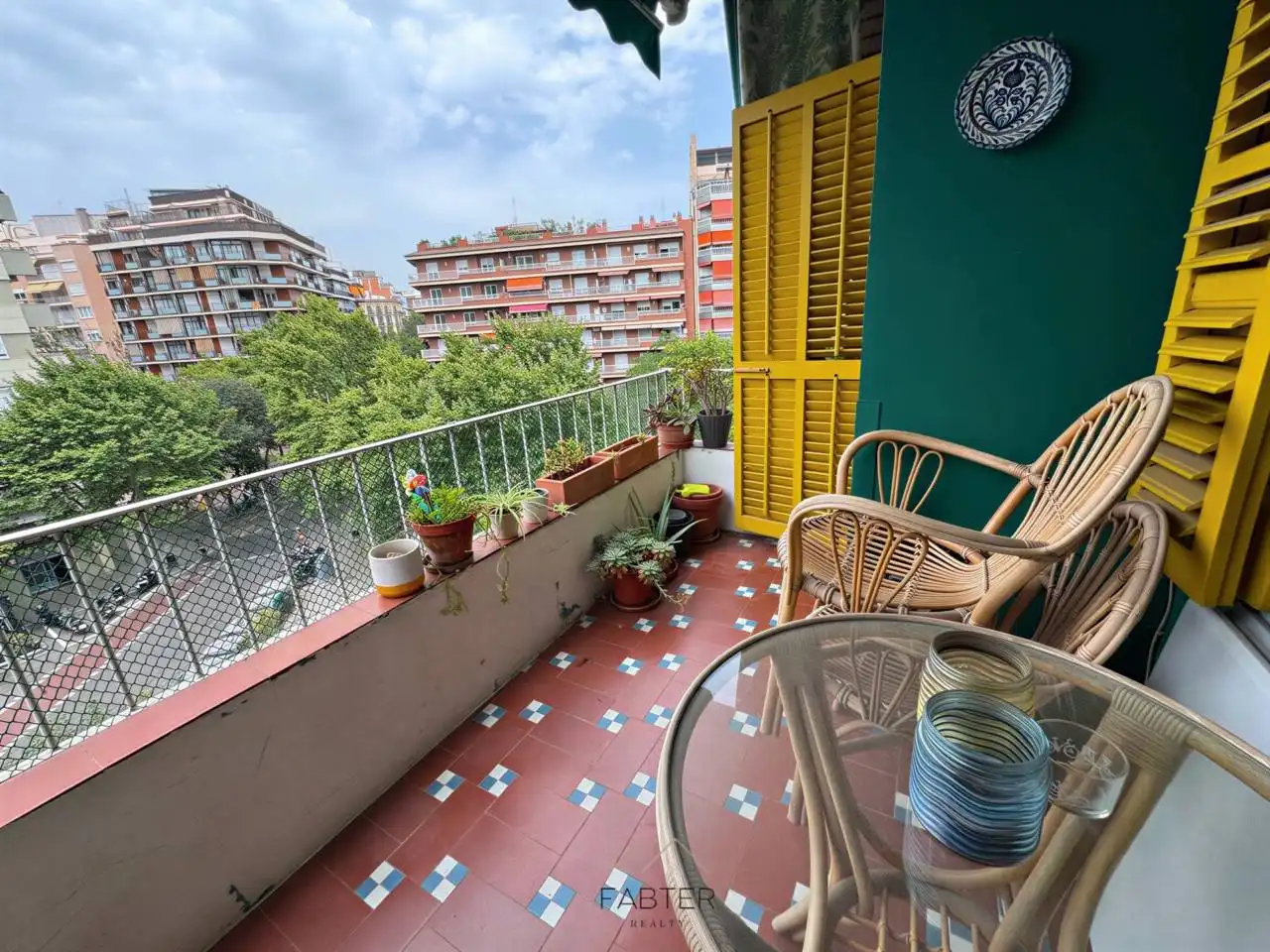 Balcony of Flat for sale in Barcelona  with Air Conditioner, Heating and Terrace