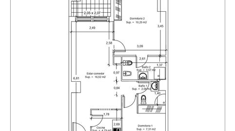 Foto 3 de Apartament en venda a Avenida Jardin, 3, Aguamarina, Oropesa del Mar / Orpesa