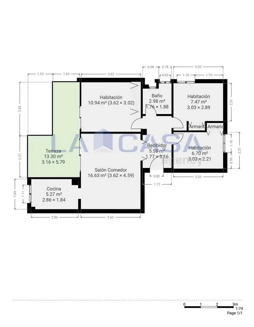 Flat for sale in Castelldefels  with Air Conditioner, Terrace and Storage room