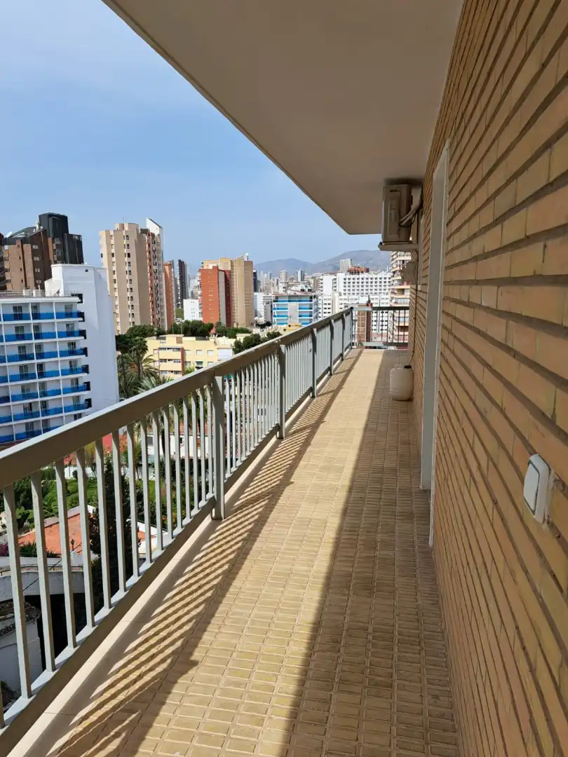 Exterior view of Apartments for sale in Benidorm  with Air Conditioner, Terrace and Furnished