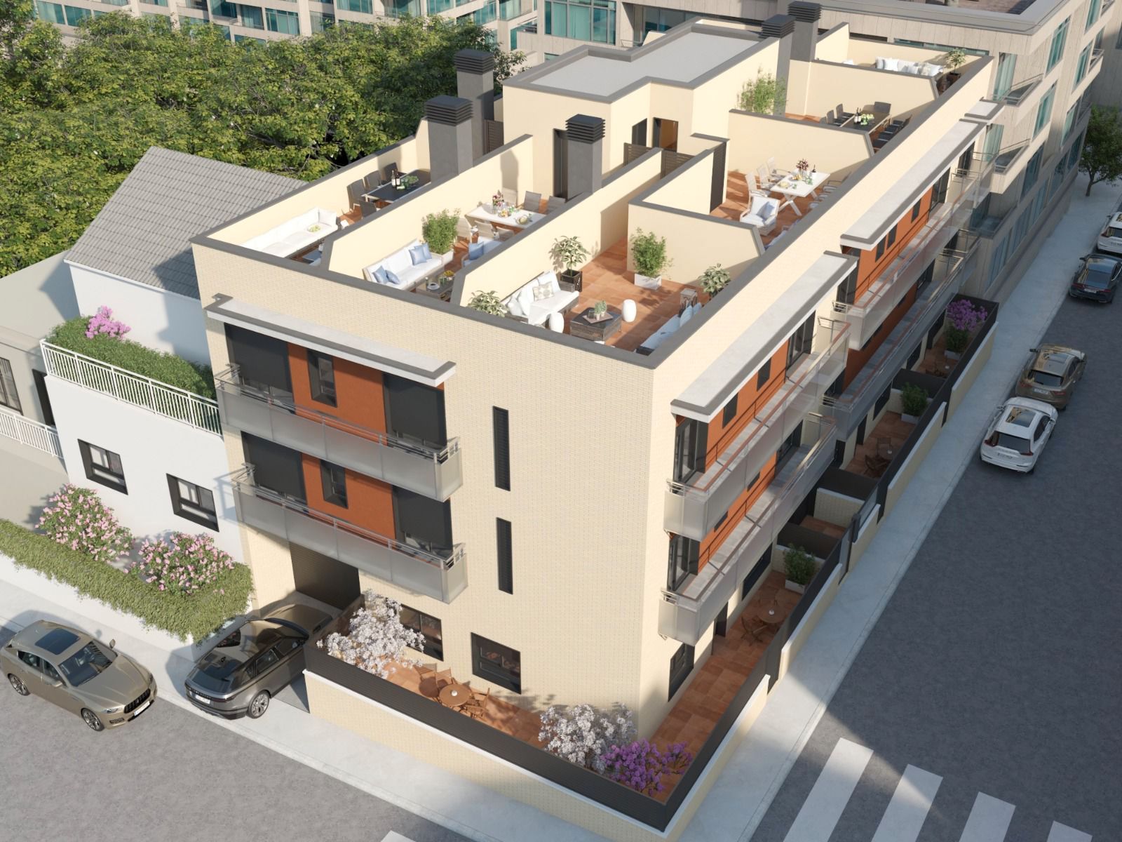 Exterior view of Flat for sale in Gavà  with Air Conditioner, Heating and Parquet flooring