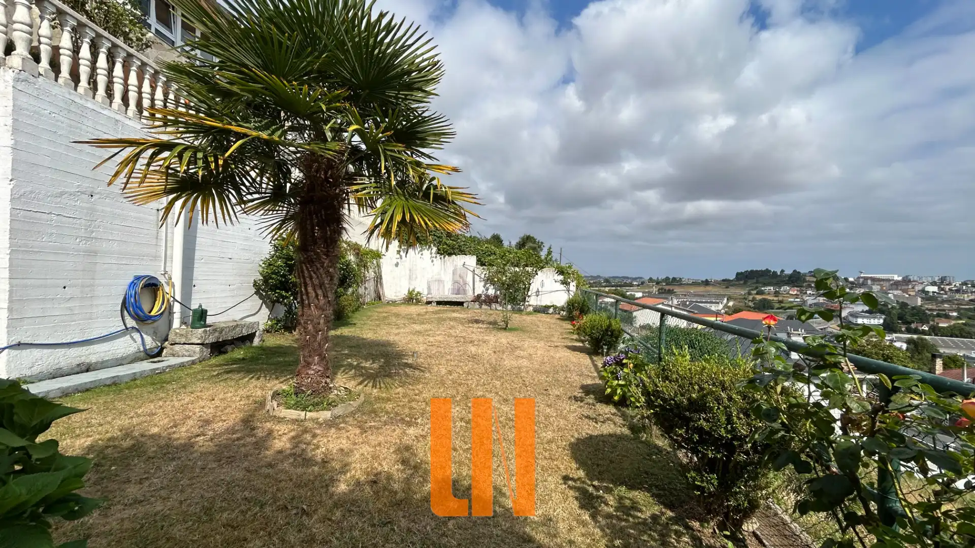 Garden of Houses for sale in Culleredo  with Heating, Private garden and Parquet flooring