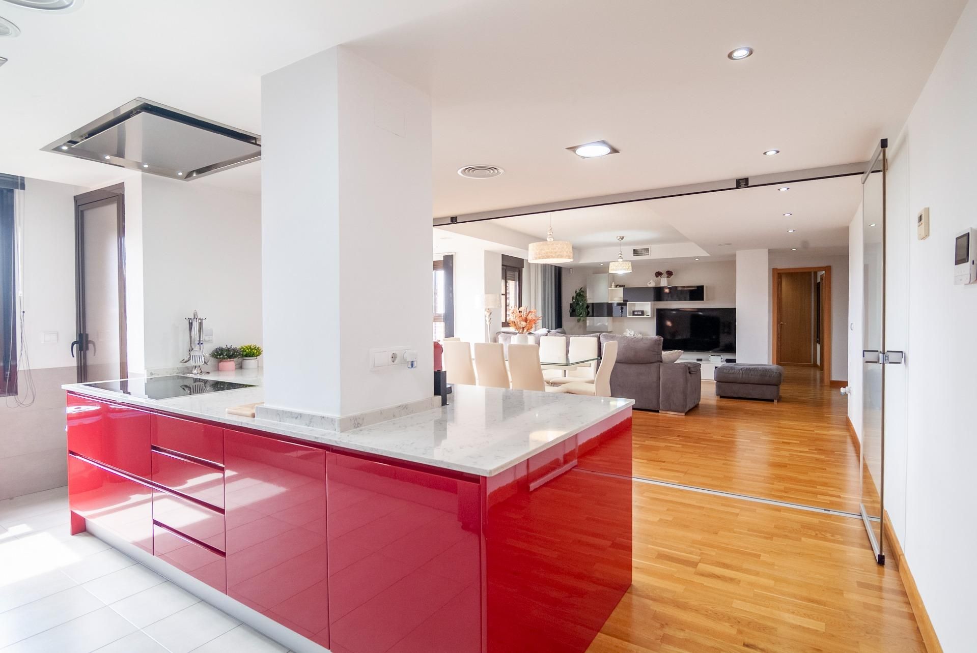 Kitchen of Flat for sale in Alicante / Alacant  with Air Conditioner, Heating and Private garden
