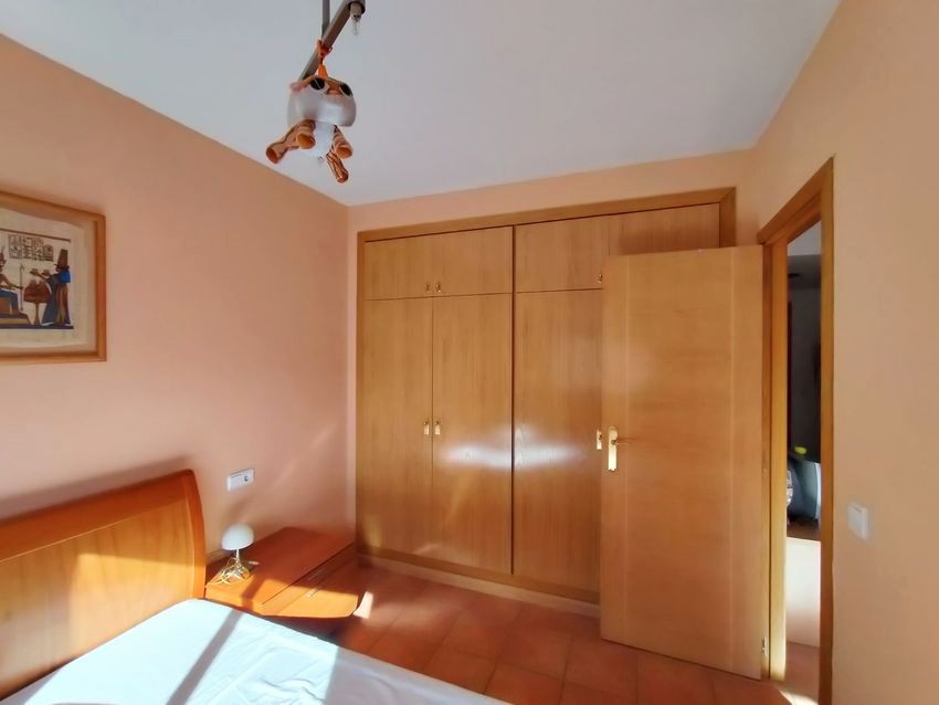 Bedroom of Flat to rent in Aldaia  with Air Conditioner, Furnished and Balcony