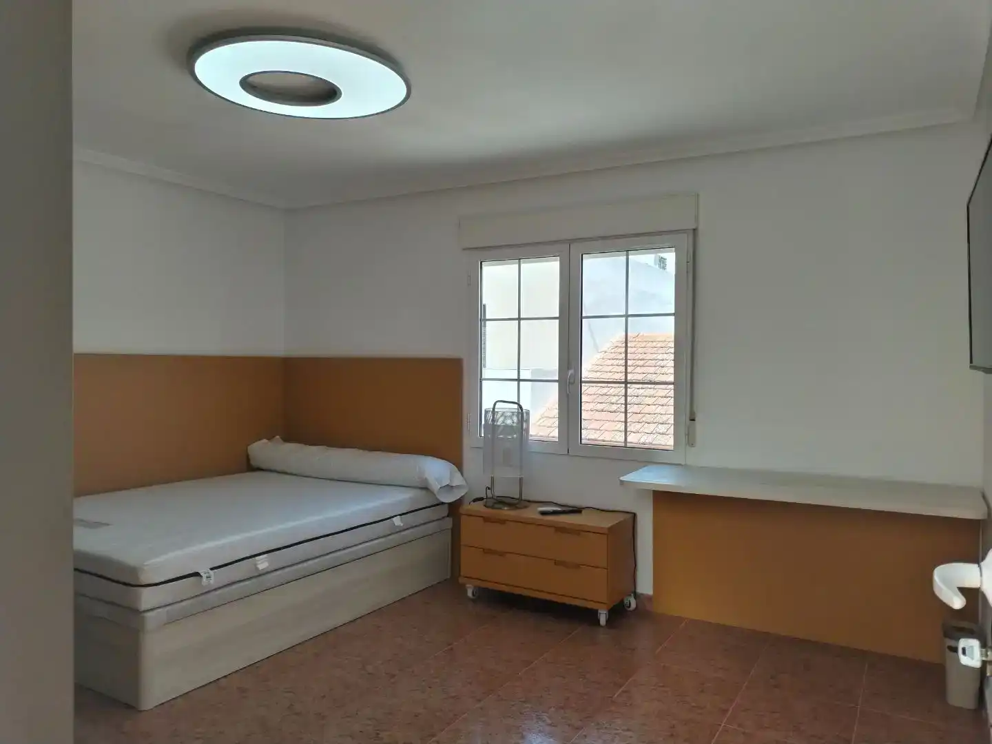 Dormitori de Casa adosada en venda en Sax amb Aire condicionat