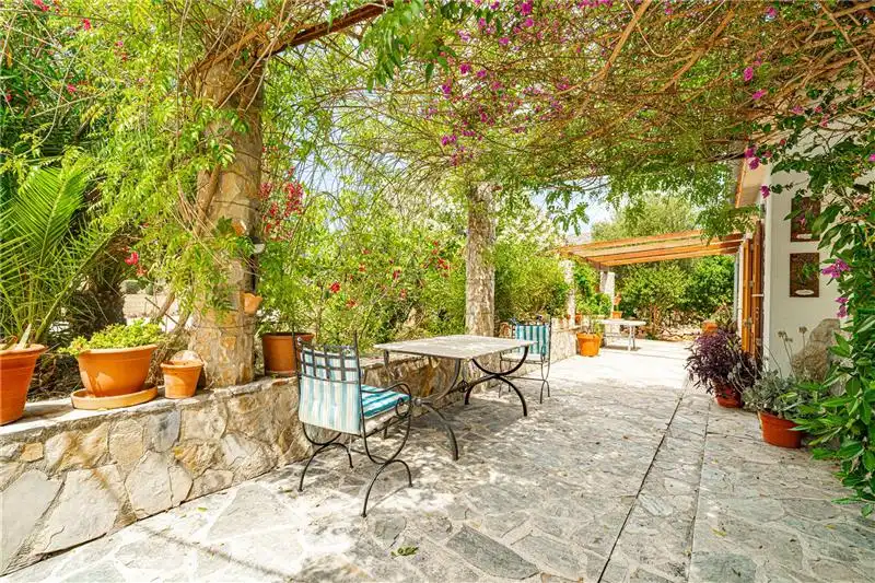 Terrassa de Finca rústica en venda en Pollença amb Aire condicionat, Calefacció i Jardí privat